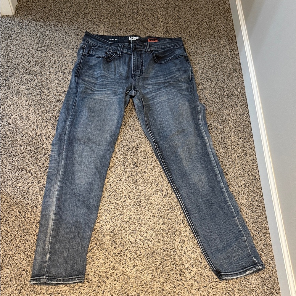 Urban Pipeline slim fit jeans- Dark Blue